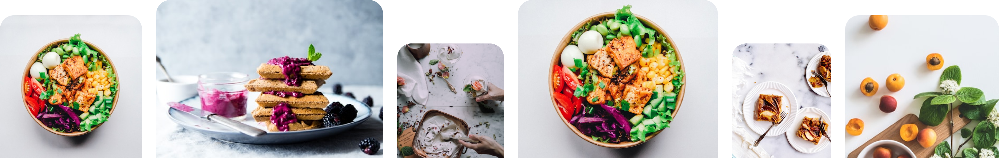 Carte Moderne pour site web restaurant